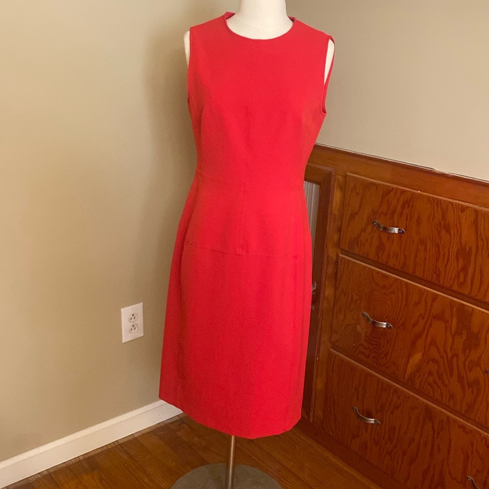 Zara red dress